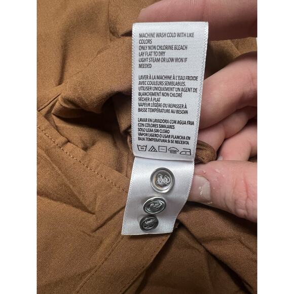 Standard James Perse Womens Oversized Button Down Shirt Size 2 - Picture 7 of 8